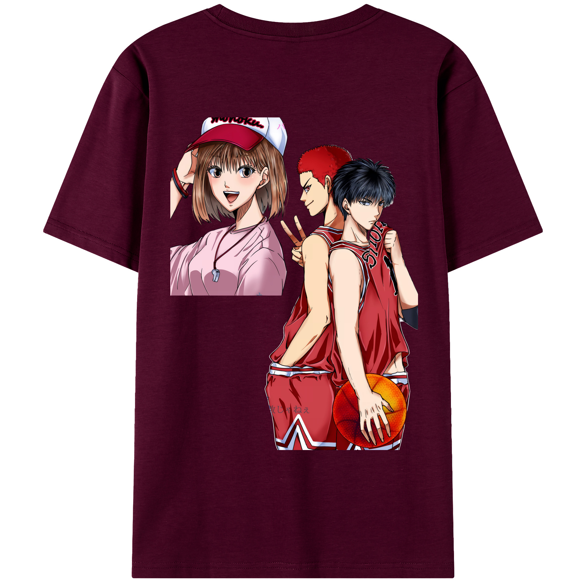 （画像用） SLAM DUNK／スラムダンク レディース半袖Tシャツ(バックプリント)